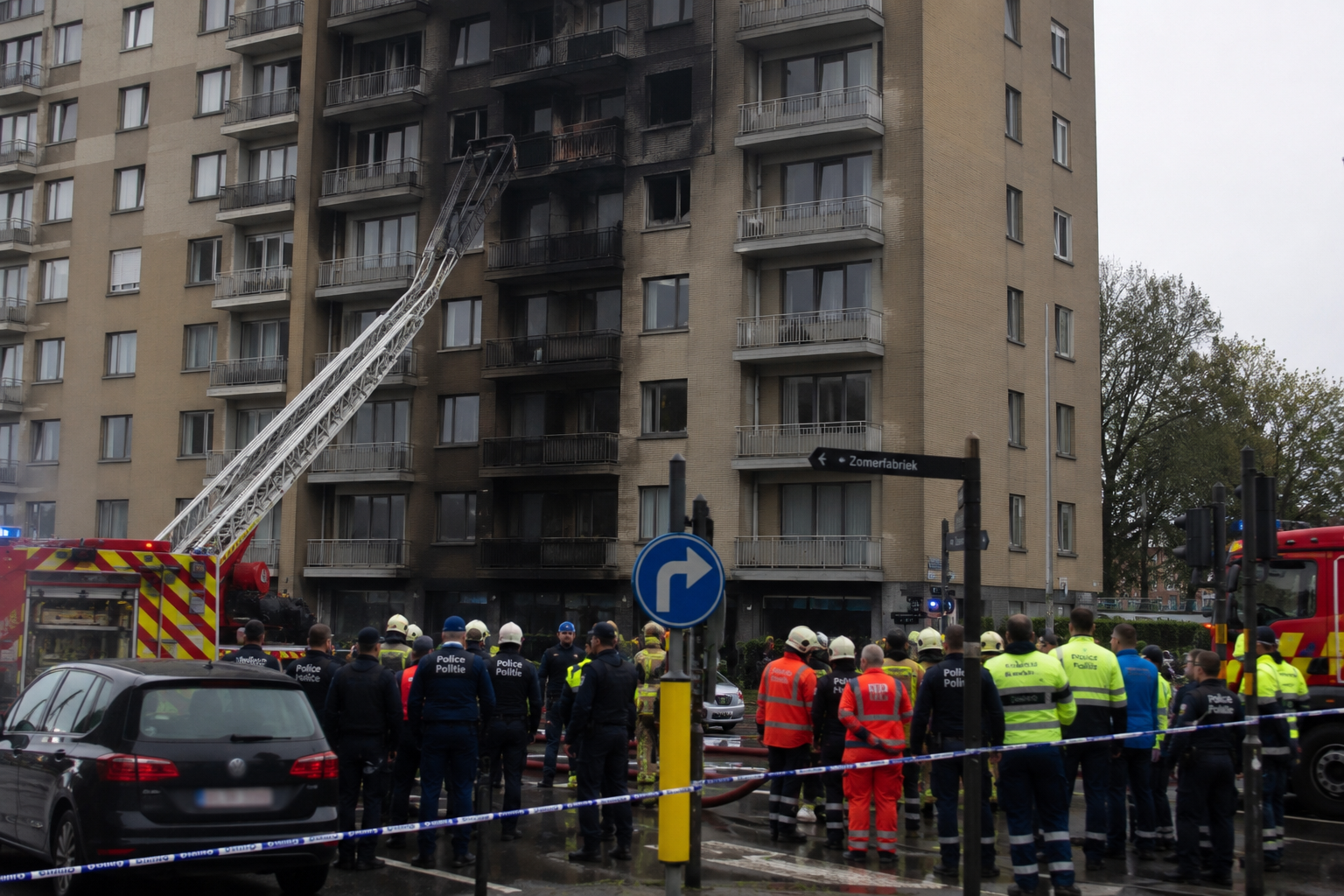 Five people were killed after a fire tore through an apartment building in Antwerp, Belgium. Authorities have launched an investigation into the cause of the blaze.