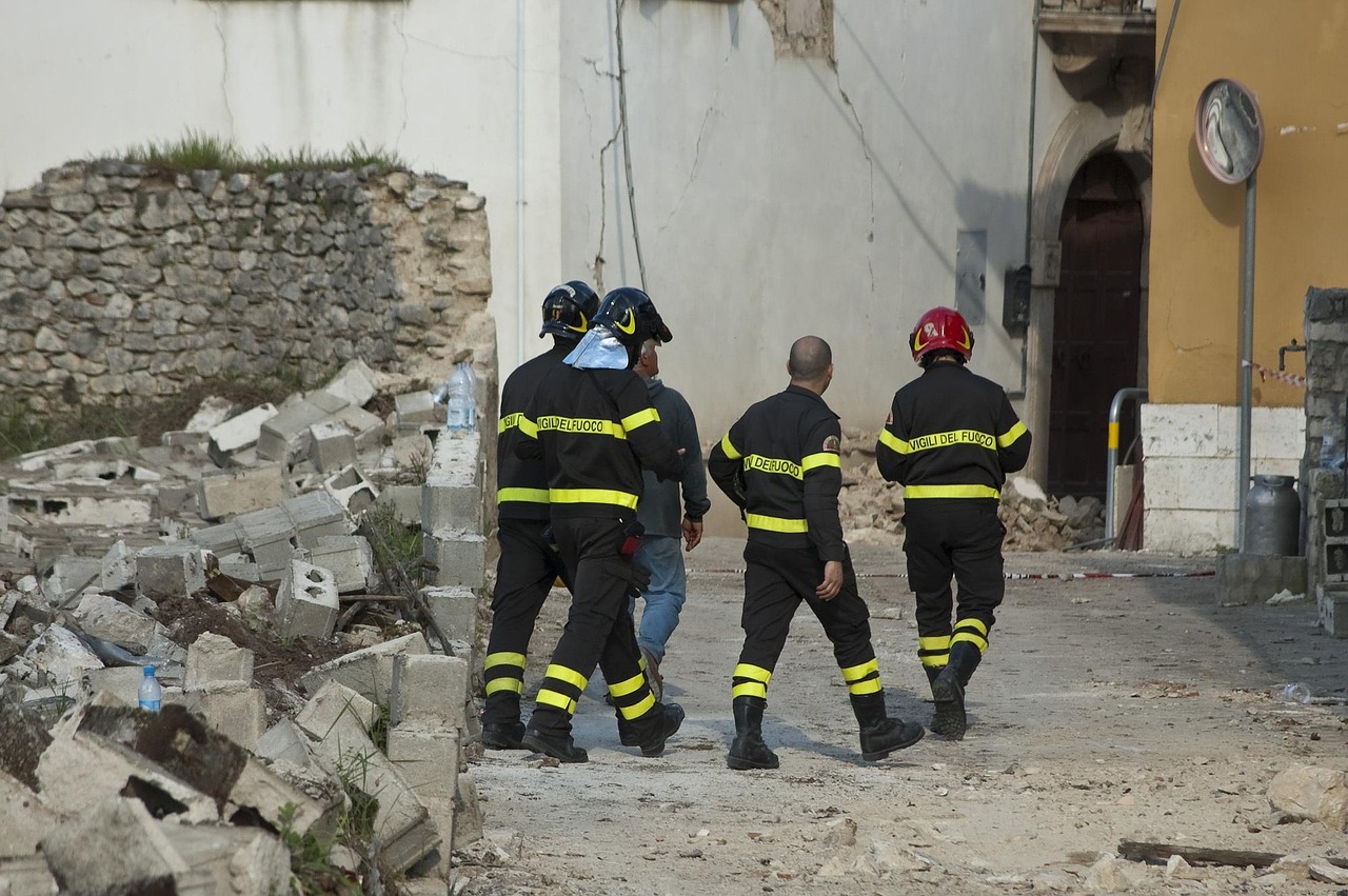 Search and rescue crews remove debris from a collapsed building as earthquake recovery efforts continue in Venezuela.