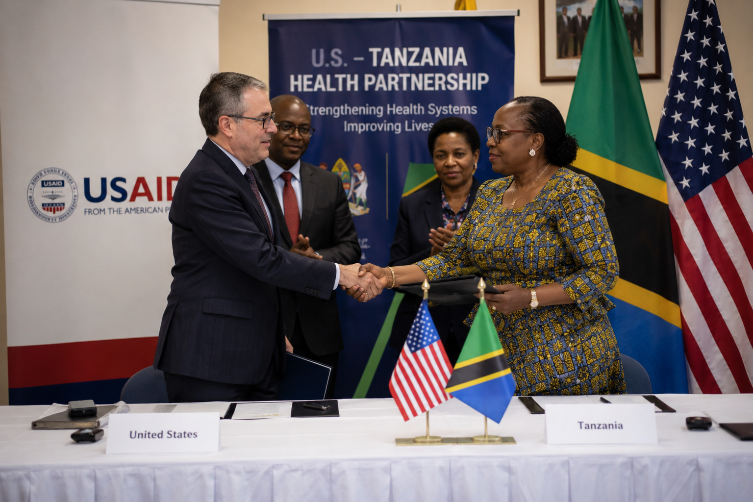 United States and Tanzania Launch $1.3 Billion Health Partnership
