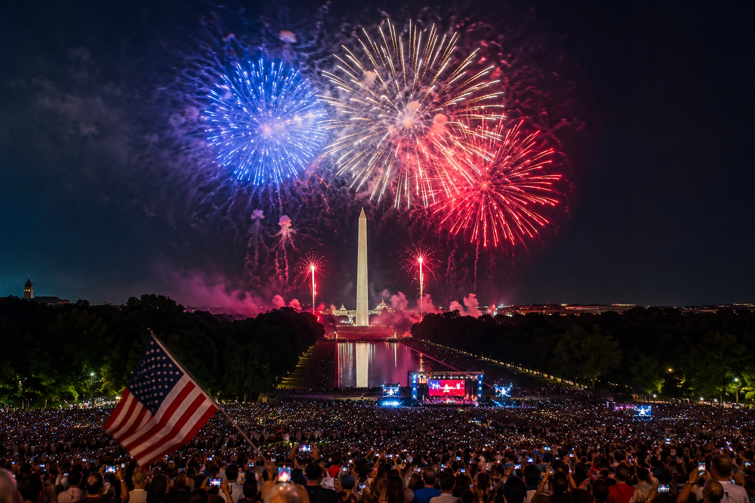 United States Marks 250th Anniversary With Nationwide Independence Day Celebrations