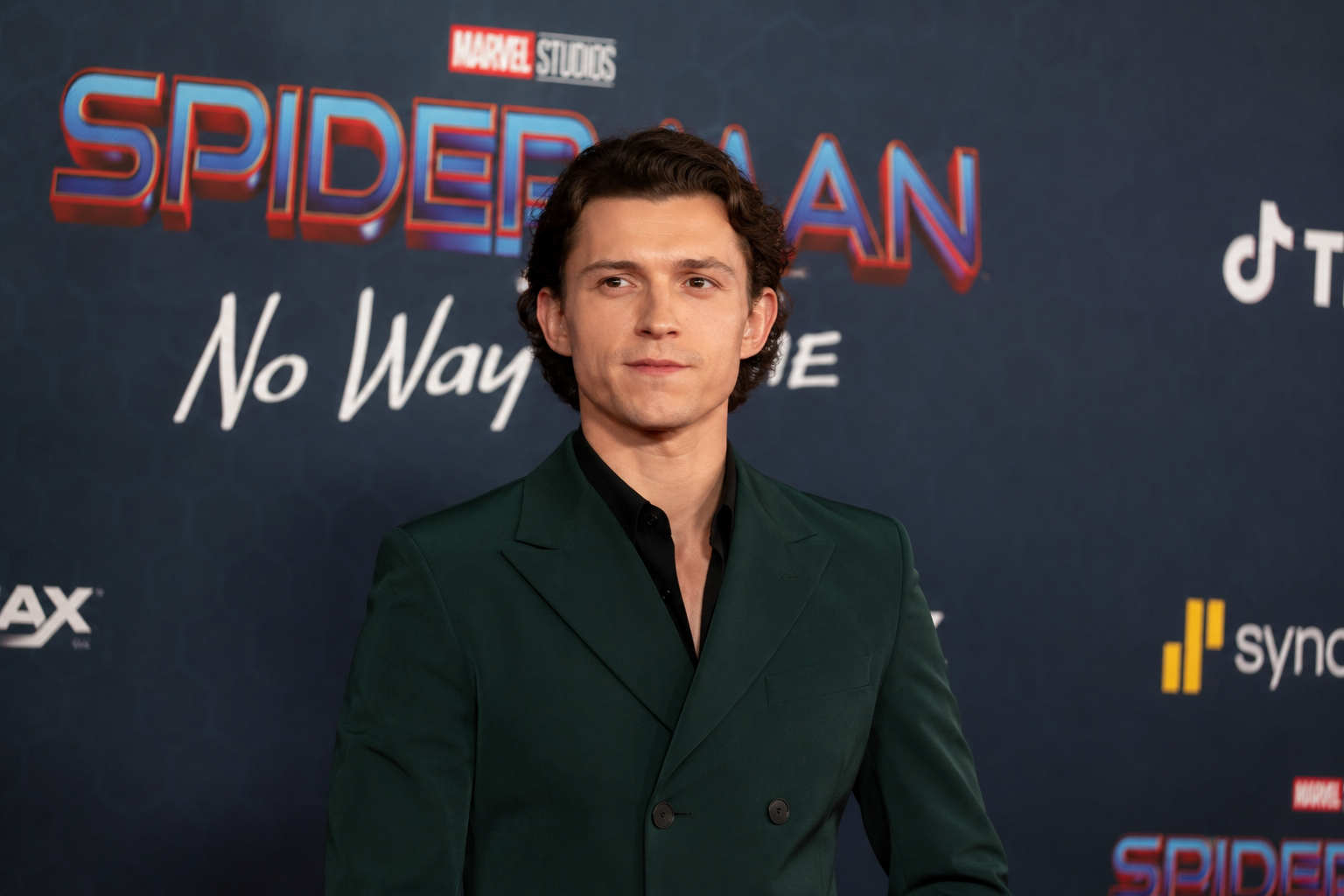 A promotional image representing Tom Holland's upcoming Spider-Man film and growing excitement ahead of its theatrical release.